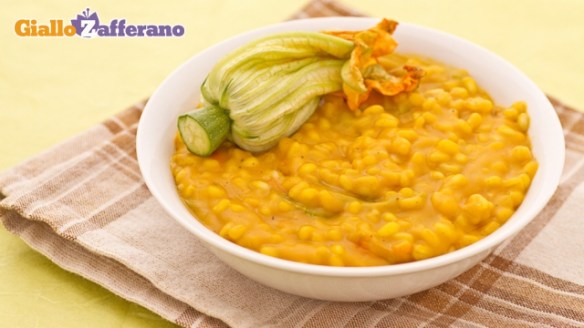RISOTTO CREMOSO DI FIORI DI ZUCCA
