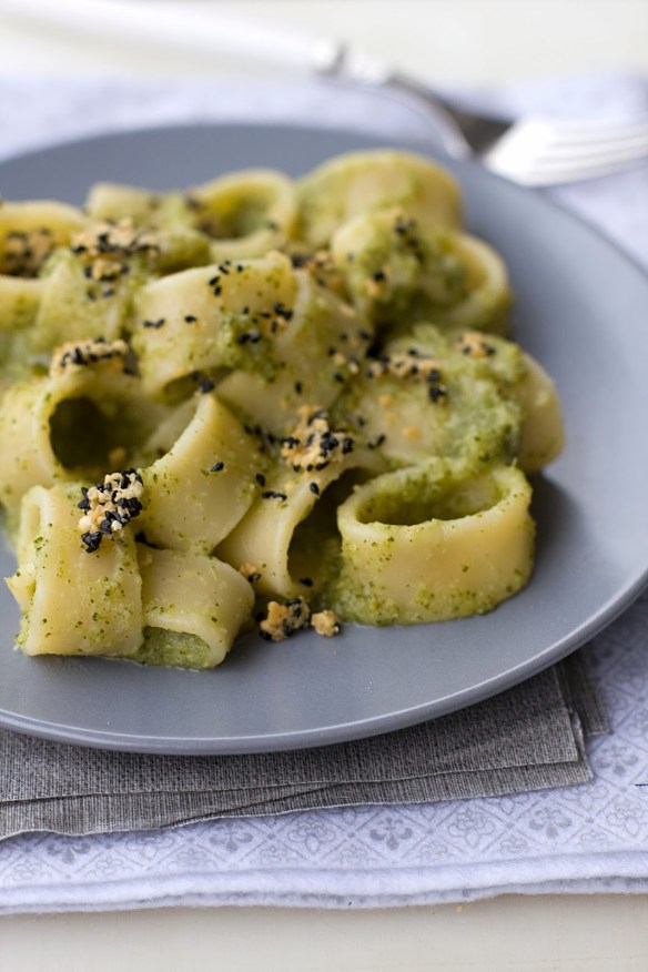pasta broccoli zenzero