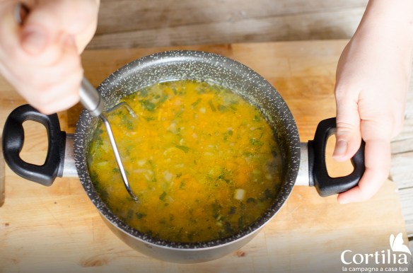 pasta patate e zucca - step 2