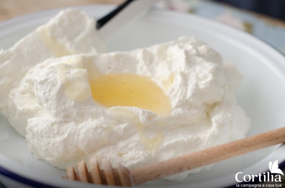 mousse ricotta - step 1