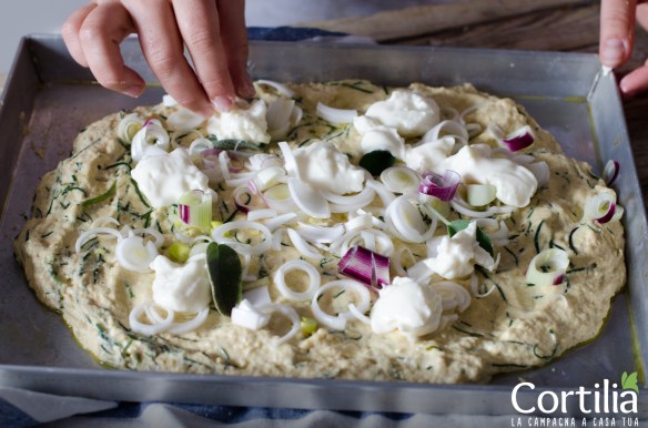 Focaccia agli agretti 2R