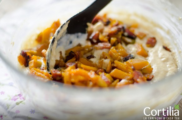 Muffin di farro con zucca e pancettaR1