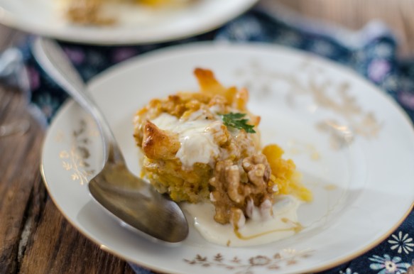 Sformatini di cavolfiore e fonduta Cortilia