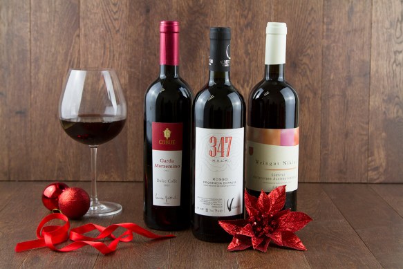 Tris di vini rossi Cortilia